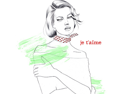 wixson fashion fashion drawing fashion illustration french mixed media model pencil drawing portrait sketch