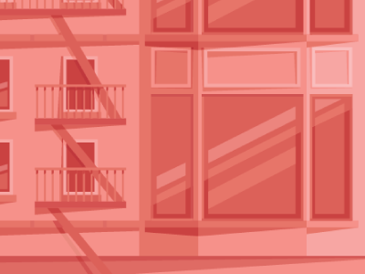 pink apartment (WIP) illustration