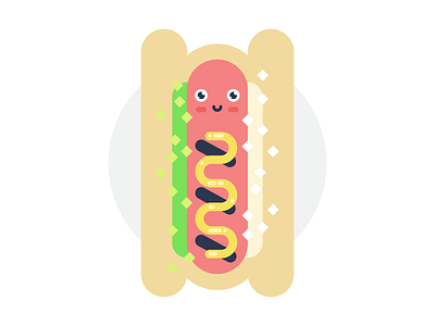 happy hot dog