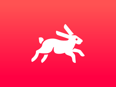 unstyle quick gradient pink unstyle app rabbit icon
