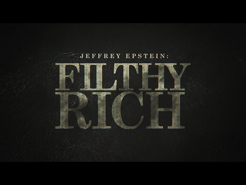 Filthy Rich - Main Titles animation compositing documentary main titles netflix title design