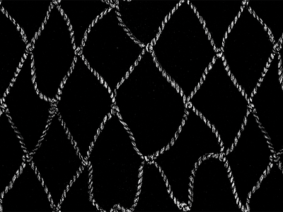 Net Pattern fishing illustration mysterious nautical net night pattern rope scratchboard secret midnight press texture