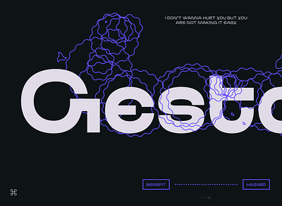 ND Gestalt display font type typedesign typeface