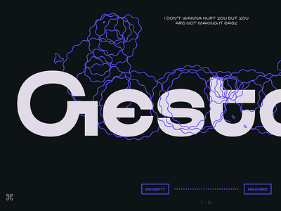 ND Gestalt display font type typedesign typeface