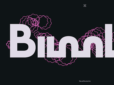 ND Bimbo design font logo type typedesign