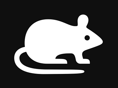 Mouse icon iconography mouse pictogram rodent symbol