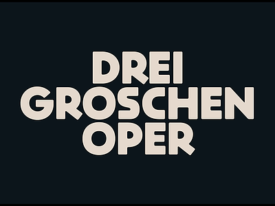 Drei Groschen Oper font type typedesign typeface