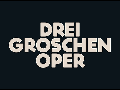 Drei Groschen Oper font type typedesign typeface