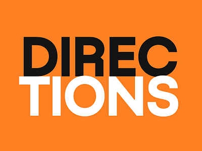 Directions angular font letter type typedesign typeface