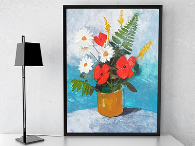 Flowers painting