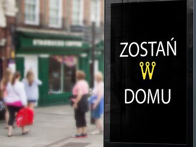 Virus korona wirus zostan w domu