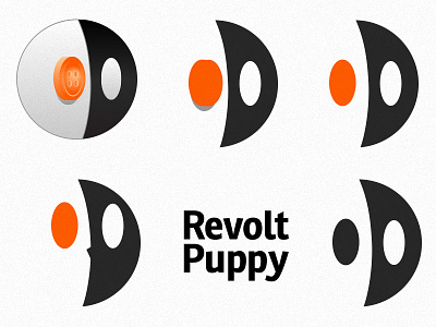 Revolt Puppy Logo Reduction experiment logo reduction ronnia