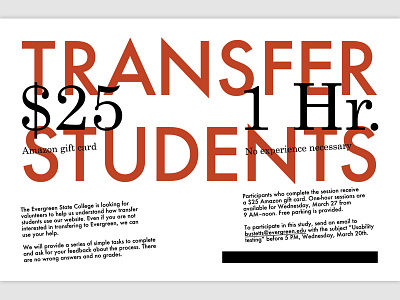 Transfer Students century schoolbook die neue typographie flier flyer futura jan tschichold poster typography