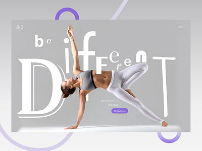 Yoga Studio Landing Page colors concept design landingpage site design sport ui ux web yoga yoga studio