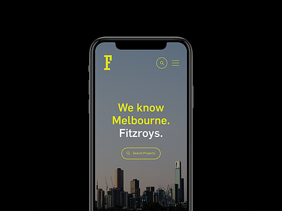 Fitzroys Mobile UI