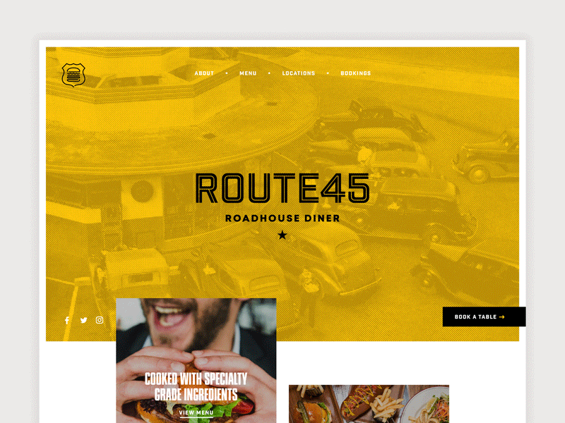 Route 45 Website Design