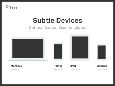Sketch Freebie – Subtle Devices