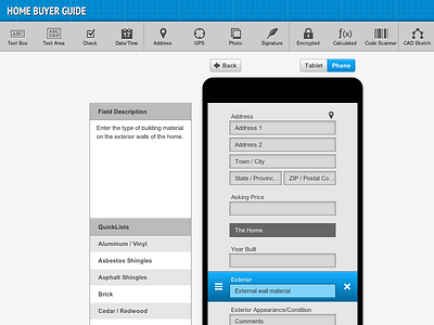 FormMobi Form Builder ui ux webapp