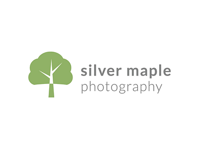 Silver Maple Photography Logo logo