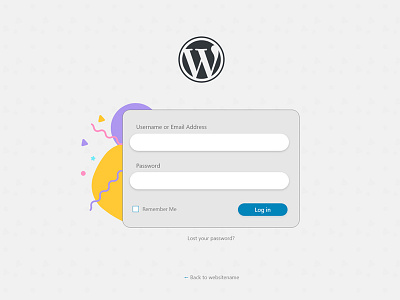 Wordpress Login Page admin login login page wordpress