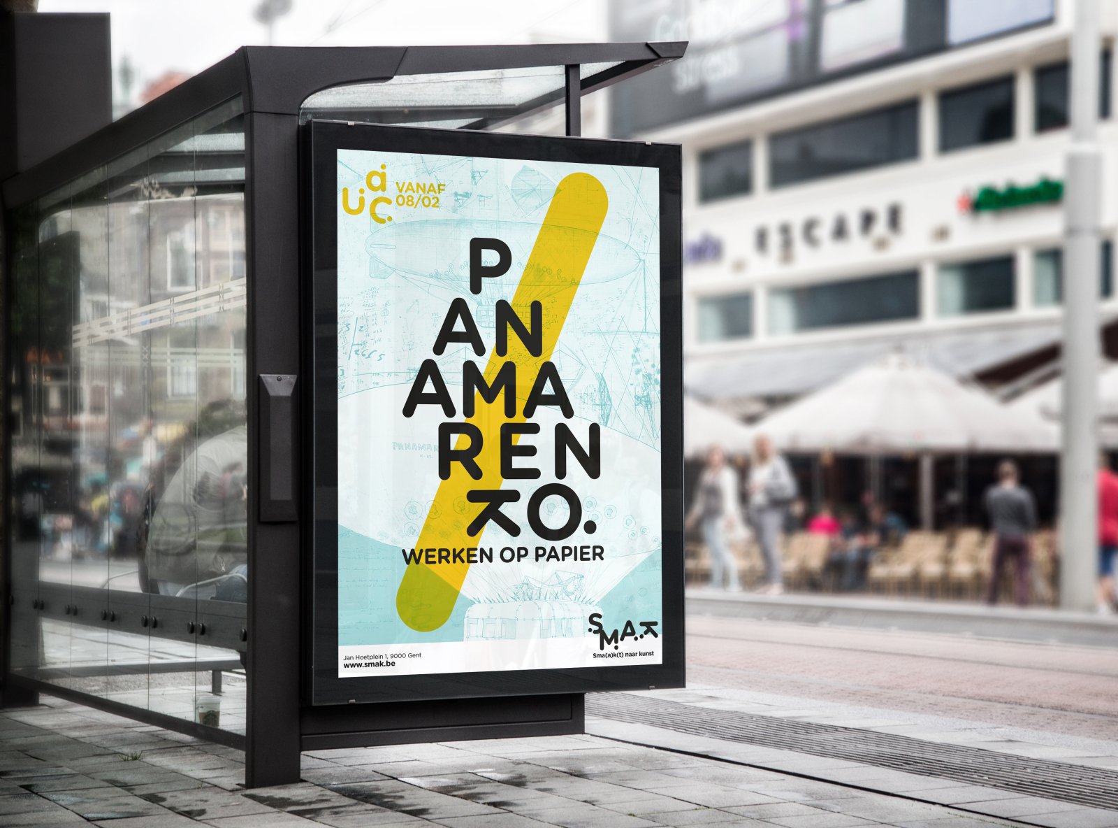 S.M.AK. Poster Panamarenko by Janik Maes on Dribbble