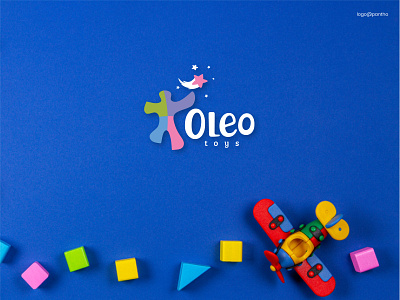 OLEO Toy Shop Logo app branding business logo design graphic design icon illustration logo ui vector