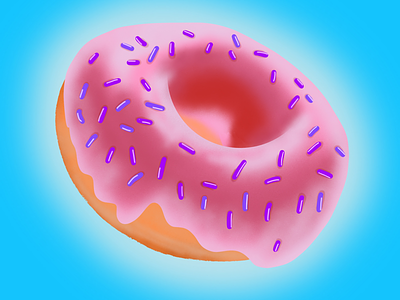 The donut affinity designer art cartoon character desing color cute design illustration illustration2d illustrator procreate