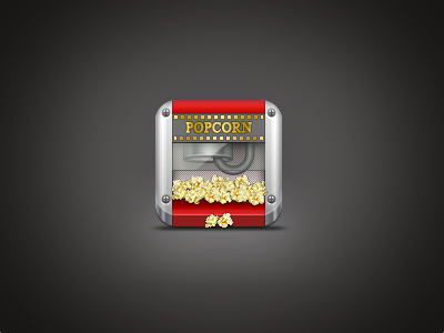 Upojenie HD - Popcorn Machine hd icon icons ios iphone iphone 4 popcorn popcorn machine theme