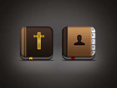 Upojenie HD - Bible & Contacts bible contacts hd icon icons ios iphone iphone 4 retina theme