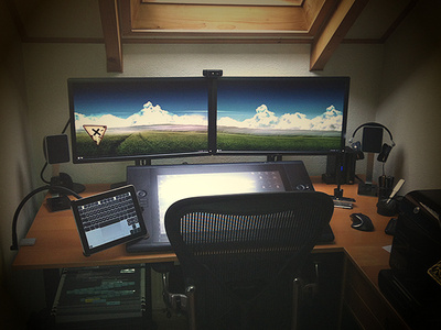 My workspace 2013
