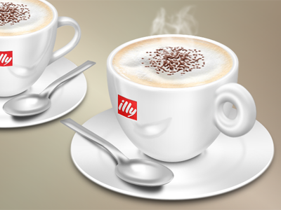 Cappuccino Final 2011 cappuccino cup design designing drink favorite foam icon icons metal porcelain spoon