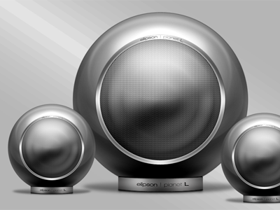 Elipson Planet L Speaker(s) 2011 design elipson equipment icon music planet l speaker speakers sphere