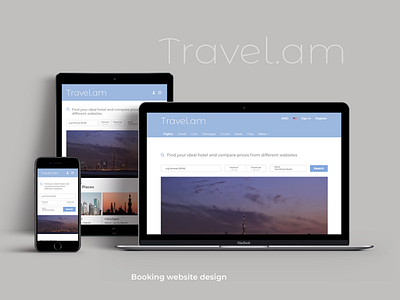 Booking Website Design