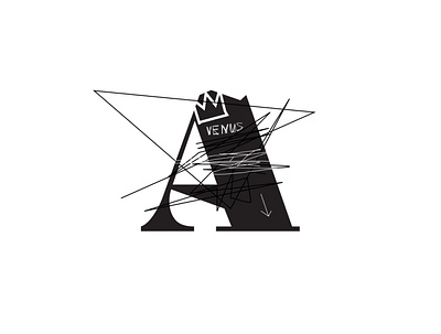 Typography Design - Inspired by Jean Michel Basquiat branding design icon inspiration typography ui uiux ux uxuidesign vector