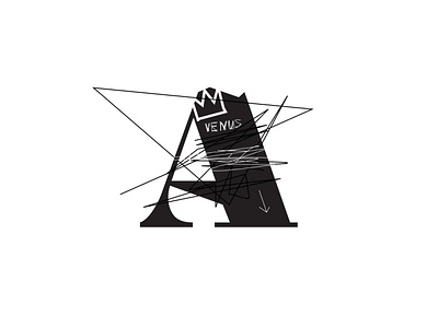 Typography Design - Inspired by Jean Michel Basquiat