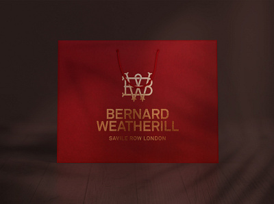 Bernard Weatherill Packaging brand identity branding branding design british logo logotype london monogram packaging tailoring