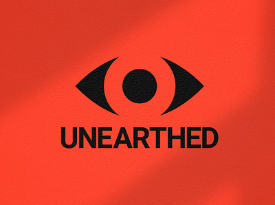 Unearthed Identity brand brand identity branding eye identity logo logomark other world trademark visual identity