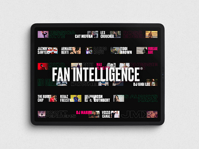 Ear To The Ground Identity – Fan Intelligence landing page.