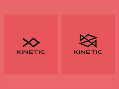 Kinetic Fishing brand brand identity branding identity logo logo design logomark symbol visual identity work in progress