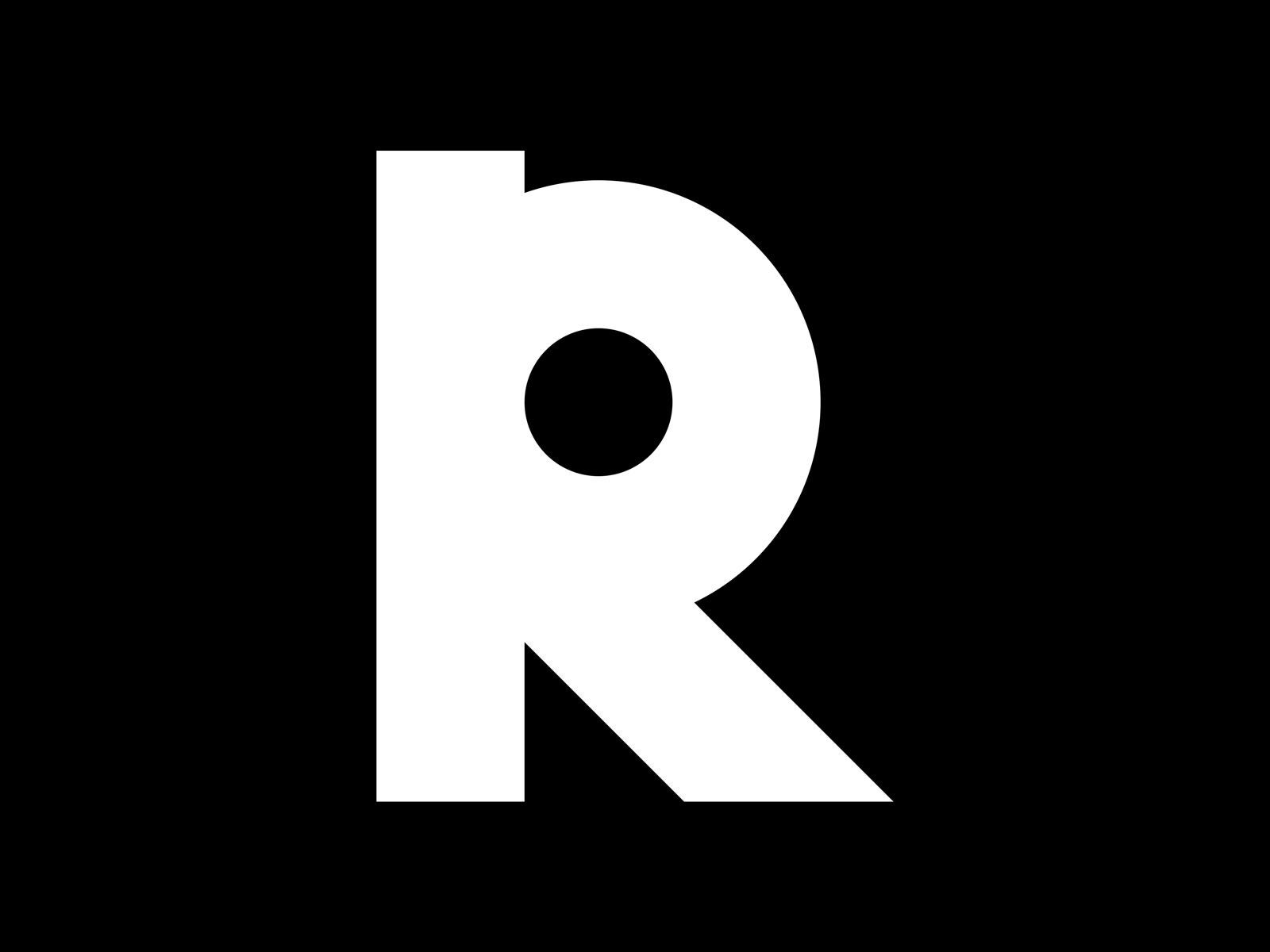 R for Ricky brand brand identity branding identity letterform logo logomark symbol trademark visual identity