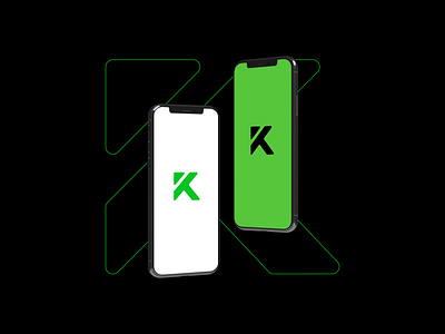 Logo for Letter K