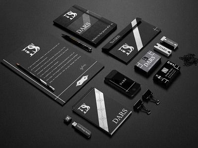 Dars Design brand brand design branding branding design business design logo mockup photoshop typography