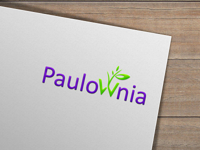 Paulownia brand branding branding design business design icon idea illustration logo mock up mockup mockups photoshop typography vector