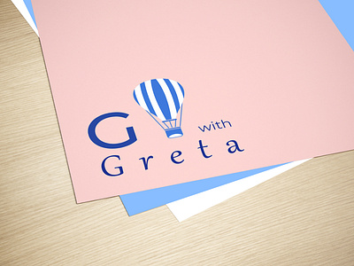 GO with Greta branding branding design design icon illustration logo mock up mockup photoshop typography
