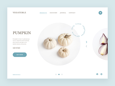 Vegateble blue design ecommerce minimal minimalist online shop shop ui ui design white