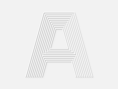 36 Days of Type - A 36 days of type 36daysoftype after effects animation glyph letter typography