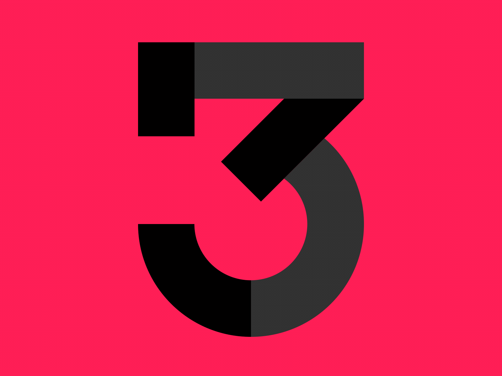 36 Days of Type - 3 2d 36 days of type 36daysoftype after effects animated gif animation gif illustrator loop newton typography