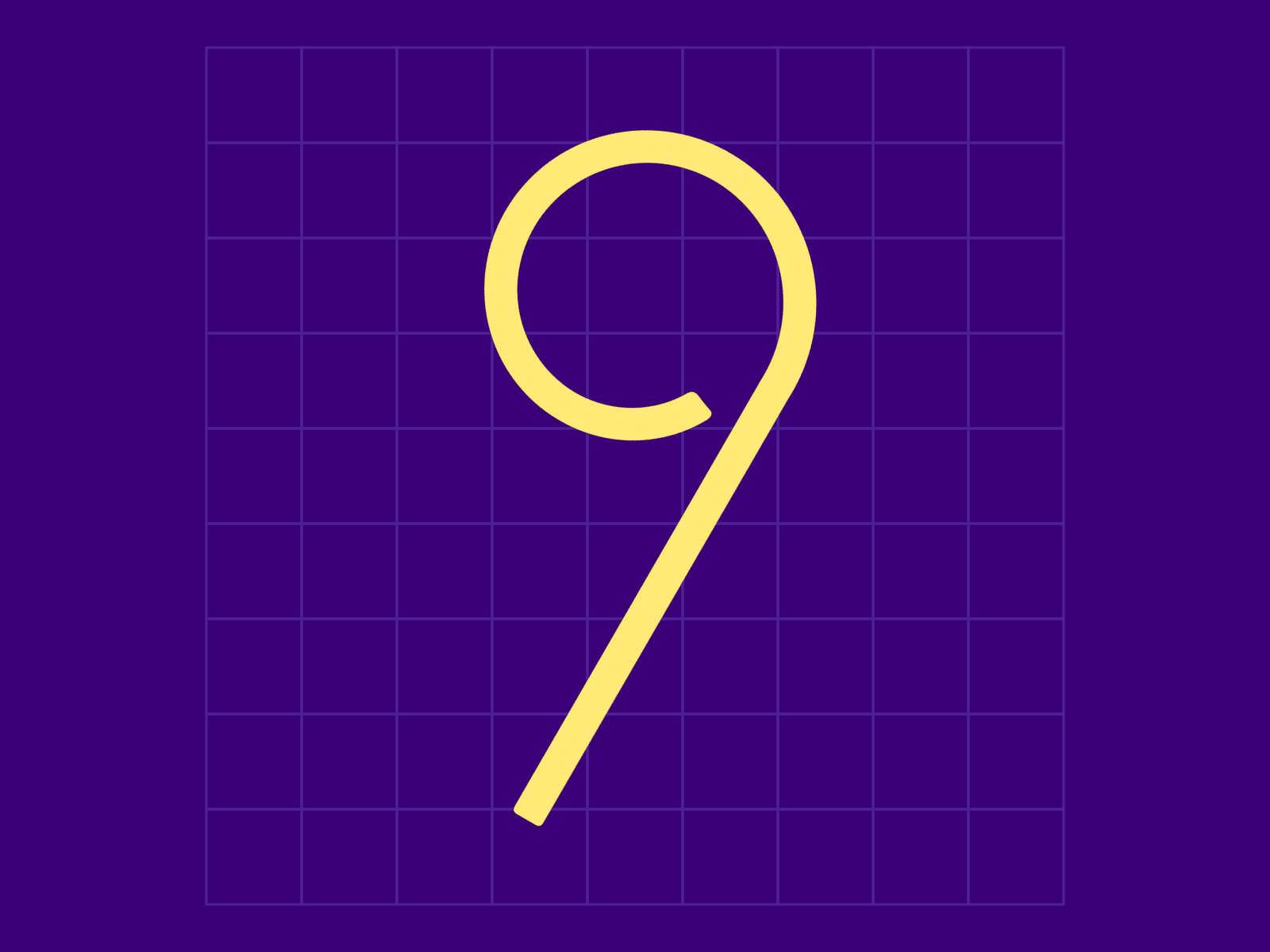 36 Days of Type - 9 2d 36 days of type 36daysoftype after effects animated gif animation c4d cinema 4d gif loop typography