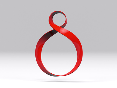 36 Days of Type 2021 - 8 36 days of type 36daysoftype 3d animation cinema 4d loop redshift