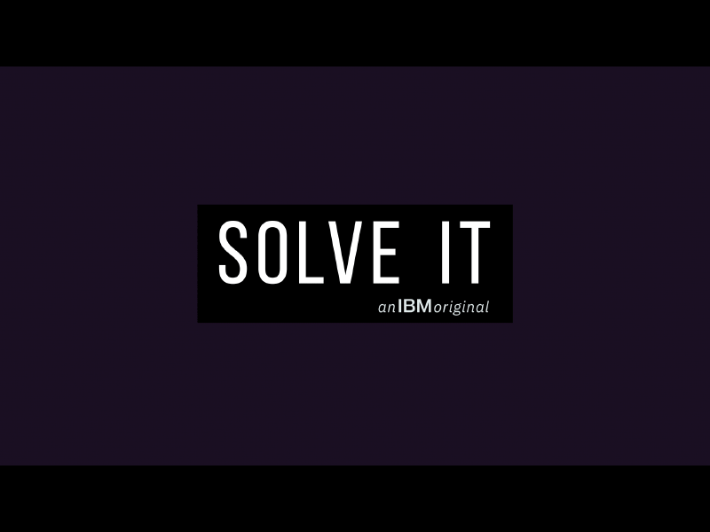 Solve It Title Animation after effects animated logo animation mograph title screen